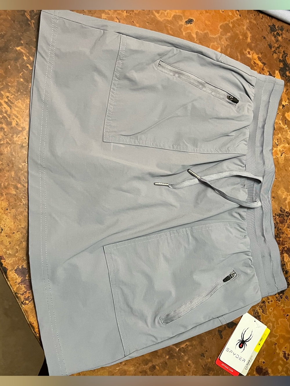 Woman’s Light Gray Active Skort - Spyder